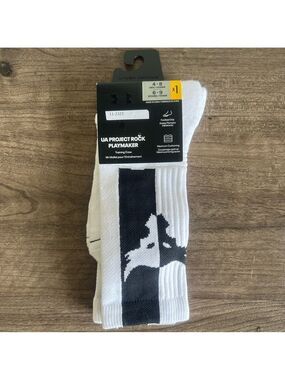Under Armour Project Rock Playmaker Training Crew Socks Women's 6-9